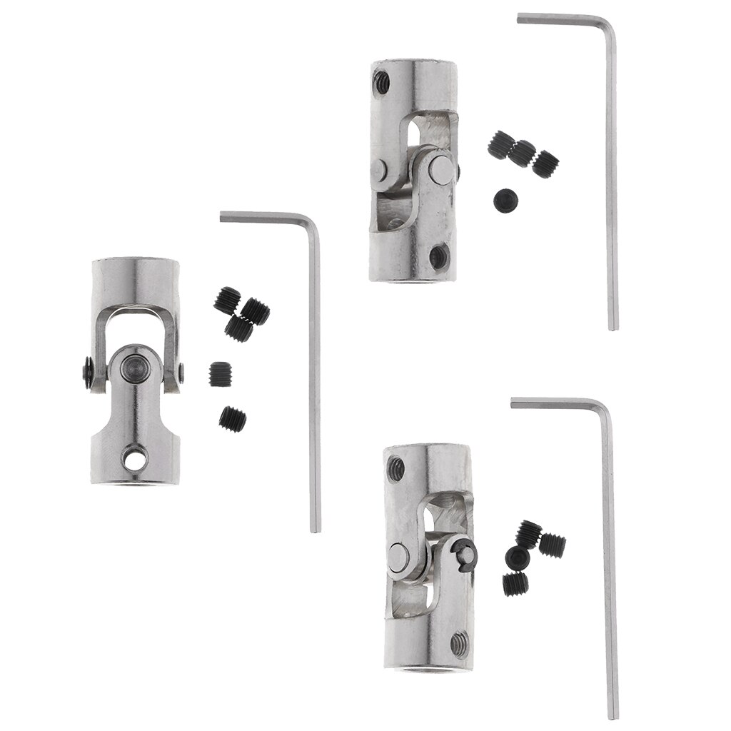 Cardanas Koppeling Koppeling Steering Connector 6 Mm/8 Mm Voor Rc Auto Crawler Boot