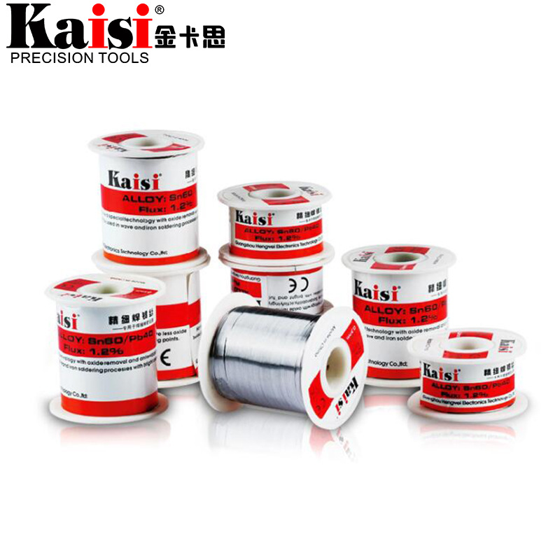 Kaisi 0.3mm 0.4mm 0.5mm 0.6mm lavt smeltepunkt loddetråd reparation svejsning bly tin tråd kolofonium kerne lodde loddetråd
