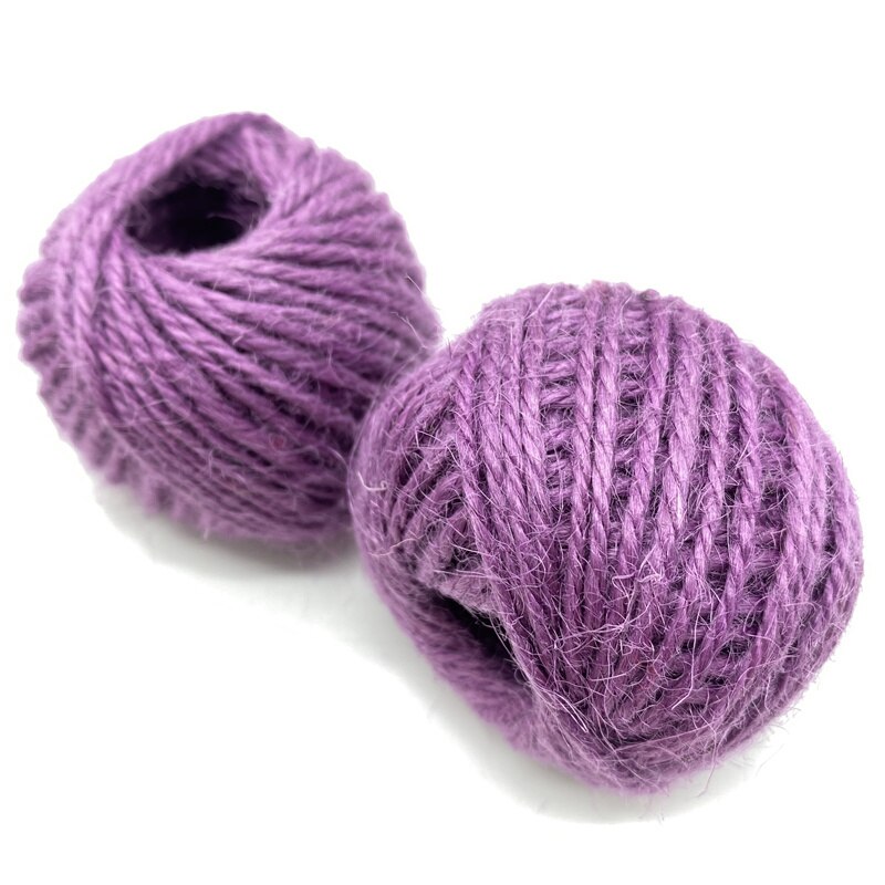 25Meter/roll Natural Hessian Burlap Jute Twine Rope for Wedding Party Decor Ribbon for DIY Party Craft Decorations: 04
