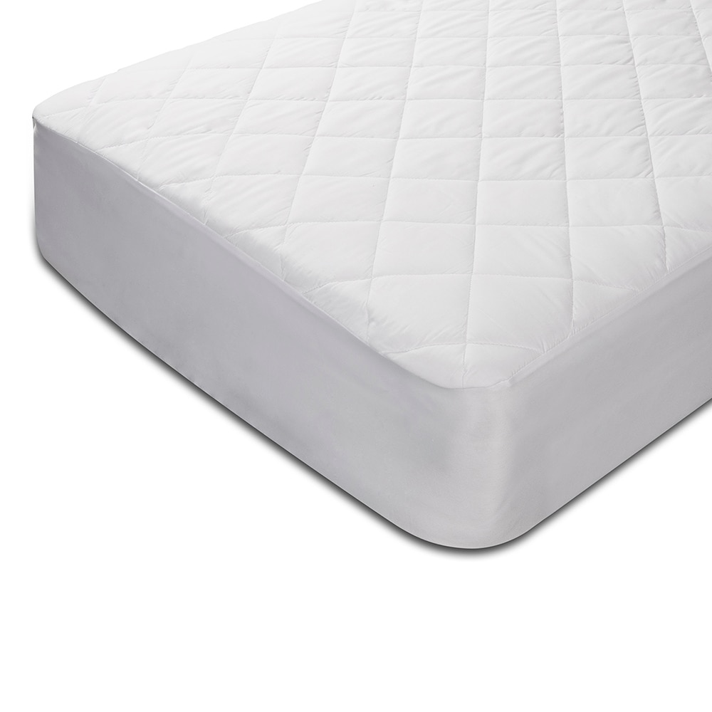 Pikolin Home -Protector/cubre colchón acolchado con fibra con tratamiento antiácaros, con membrana impermeable y transpirable