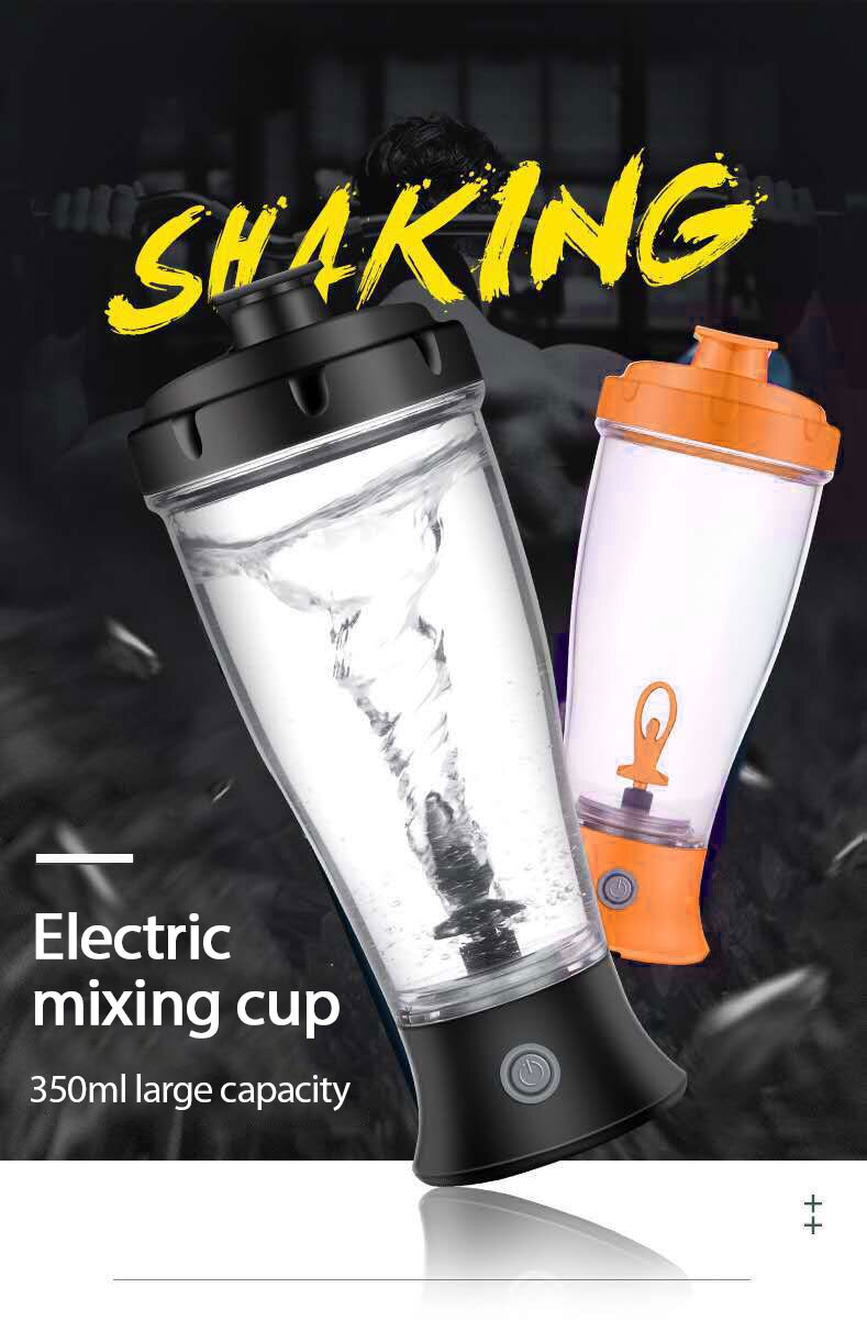 Tasse d'agitation automatique de 350ml sans batterie tasse à café électrique aimantation automatique remuant des bouteilles de secoueur de tasse Drinkware