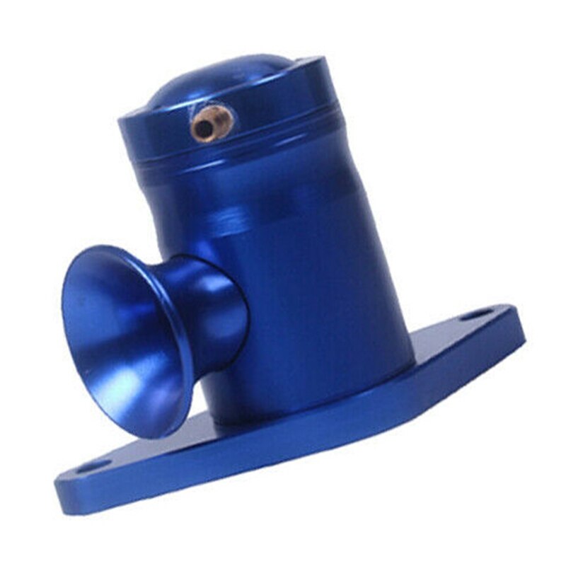 Blow Off Valve, Aluminium Billet Turbo Blow Off Valve 2,5 Inch Flens Pijptype‑RS Universeel SDD‑BOVGRSBL FPG250(blauw