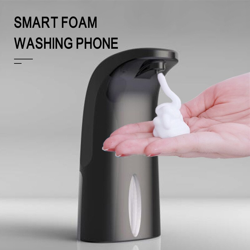 Intelligent sensor automatisk vaskeskum mobiltelefon elektrisk børnespray flydende sæbedispenser dispenser (batterimodel)
