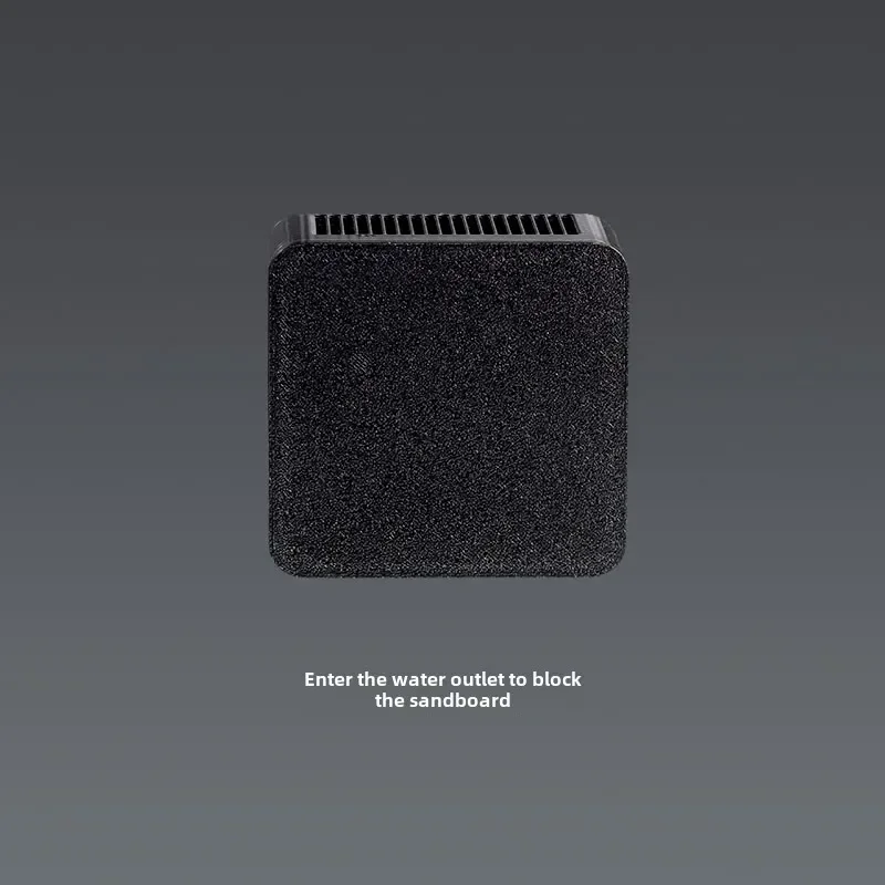 For Xiaomi Mijia smart aquarium modification backplane bottom stickers import and export accessories aquascape sand blocking: plum