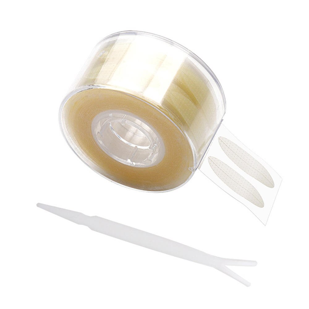 600 Stks/doos Grote Ogen Make Ooglidcorrectie Sticker Onzichtbare Dubbele Ooglid Tape Vouw Zelfklevende Stickers S/L Clear Beige cosmatic Tool: Circle L