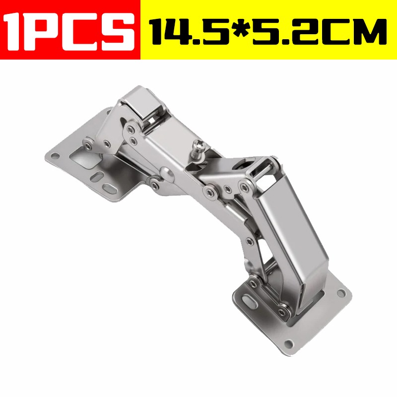 170- graders hengsler rammeløse skapdørhengsler skjult hydraulisk justerbar monteringshengsel garderobe myklukkende bufferdempere: Hvit