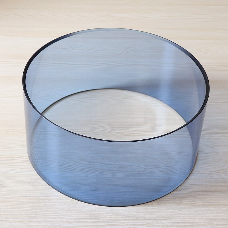6X4Inch Acryl Drum Shell (6Inch Diameter): Blue