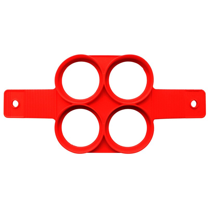 Qualified Silicone Red Product Fantastic Fast & Easy Way to Make Perfect cooking tool Fried Egg Pancake Maker D40JL31