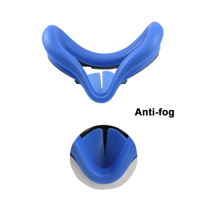 Weiche Silikon Auge Abdeckung Anti Schweiß Auge Pad Für Oculus Suche 2 Gläser Waschbar Und Rutschfeste VR Headset Zubehör