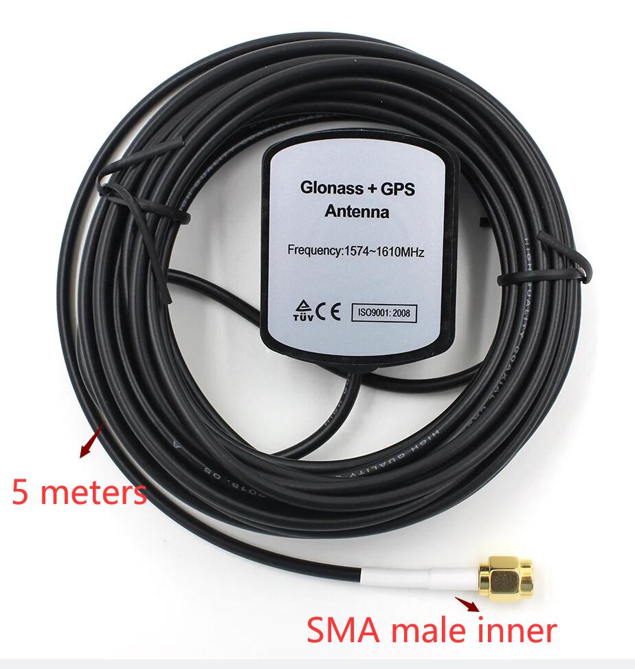 IP67 waterdichte auto GPS GLONASS Antenne Miniatuur Magneetgemonteerde antennes: Default Title