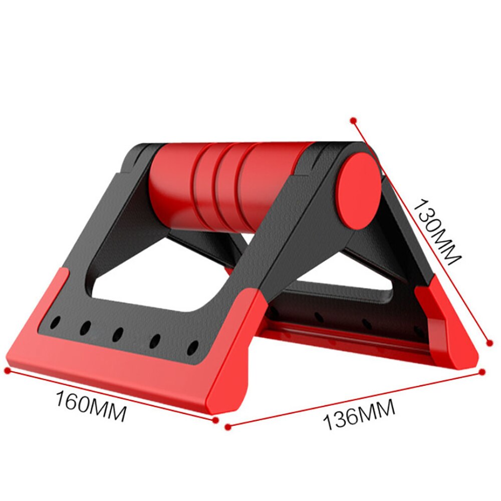 1 par push up barer skridsikre pushups brede greb komfort greb træningsudstyr roterende cirkulært push-up beslag