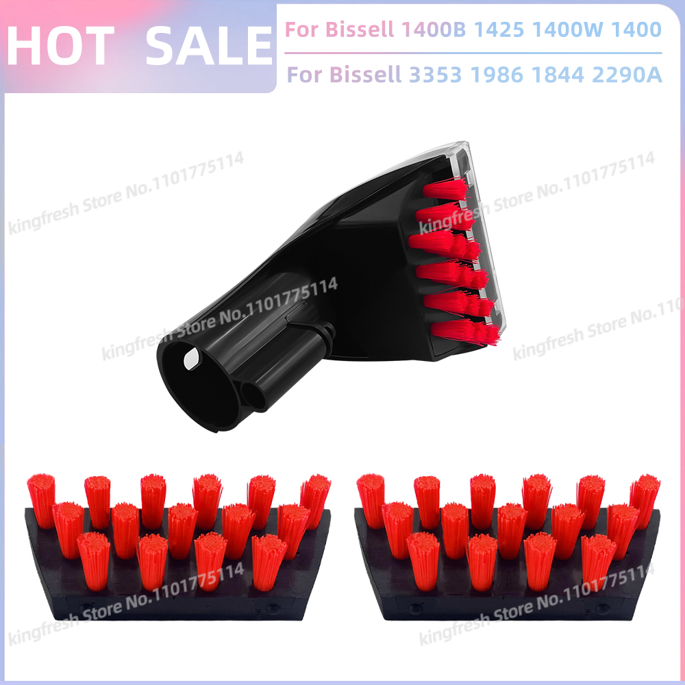 Fit For Bissell Little Green 1400B 1425 1400W 1400 1844 2290A 1425 1986 2458 3194 3353 3588F Series Replacement Brushes: light green