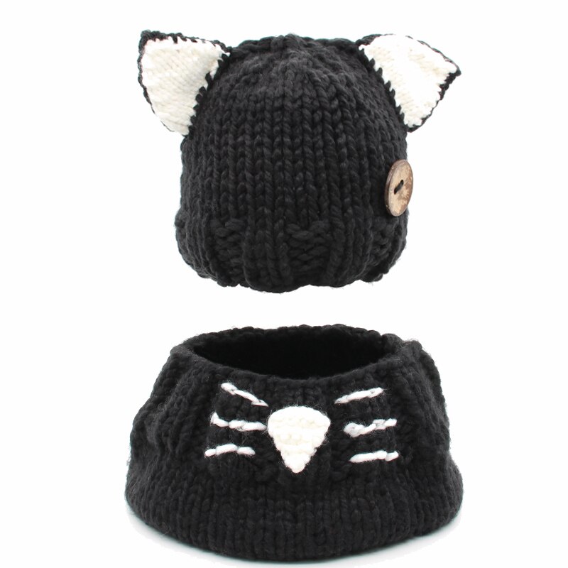 Gorros de algodón tejidos con diseño de dinosaurio para niños, gorros de invierno para niñas y niños, gorros para exteriores de primavera y otoño.: 5