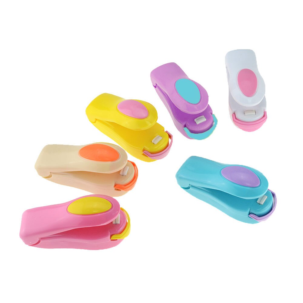 Home Mini Handheld Holder Electric Heating Snack Sealing Machine Machine Sealed Packaging Plastic Bag Sealed Food Bag H274