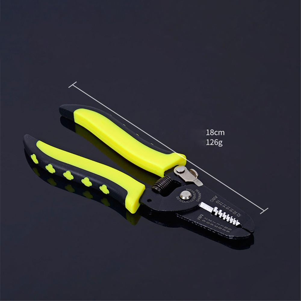 7-in-1 Wire Crimpers Terminals Pliers Kit Cable Cutter Engineering Ratcheting Terminal Crimping Plier Wire Stripper
