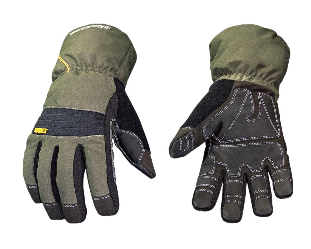 100% Waterdicht En Winddicht, Een Zware Winter Werk Handschoen (Army Groen, Xx-Large).