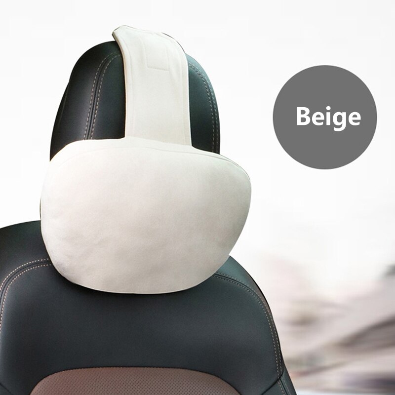 Universele Super Zachte Verstelbare Auto Reizen Hoofdsteun Hoofd Neksteun Kussens Zitkussen Ondersteuning Voor Benz W177 W215