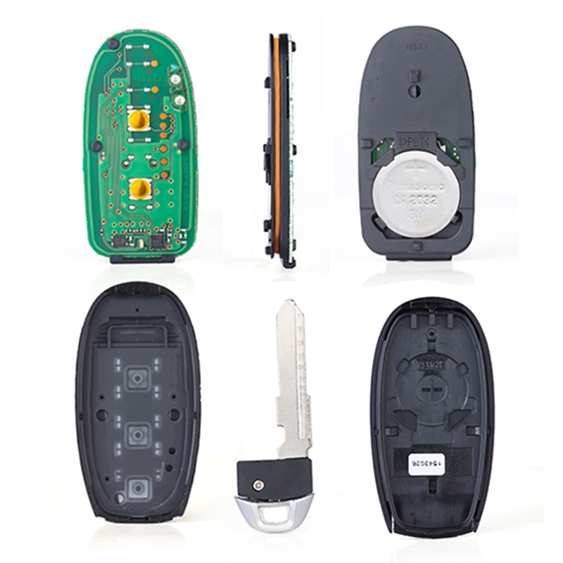 KEYECU OEM Smart Remote Control Car Key With 2 Button 315MHz ID47 Chip - FOB for Suzuki Swift 13 14 15 P/N: TS007
