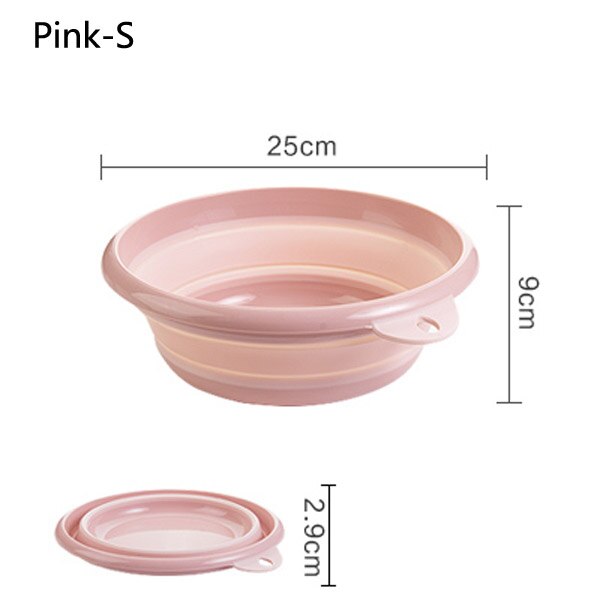 Portable Folding Bucket Foldable Basin Tourism Outdoor Folding Bucket Fishing Camping Car Wash Bucket Outdoor Camping: PK-S