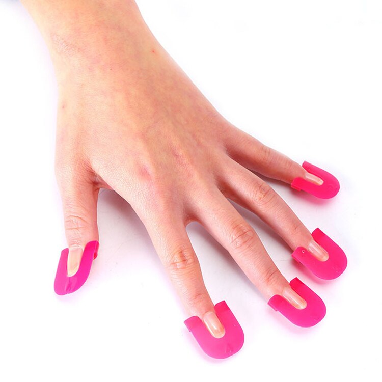 26 stks 10 Maten Curve voor natuurlijke nagels clip nial release clip manicure handig en praktisch UV gel