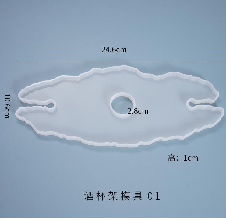 Diy Wijnrek Siliconen Mal Uv Epoxyhars Mallen Voor Sieraden Handwerk Mallen Sieraden Accessoires