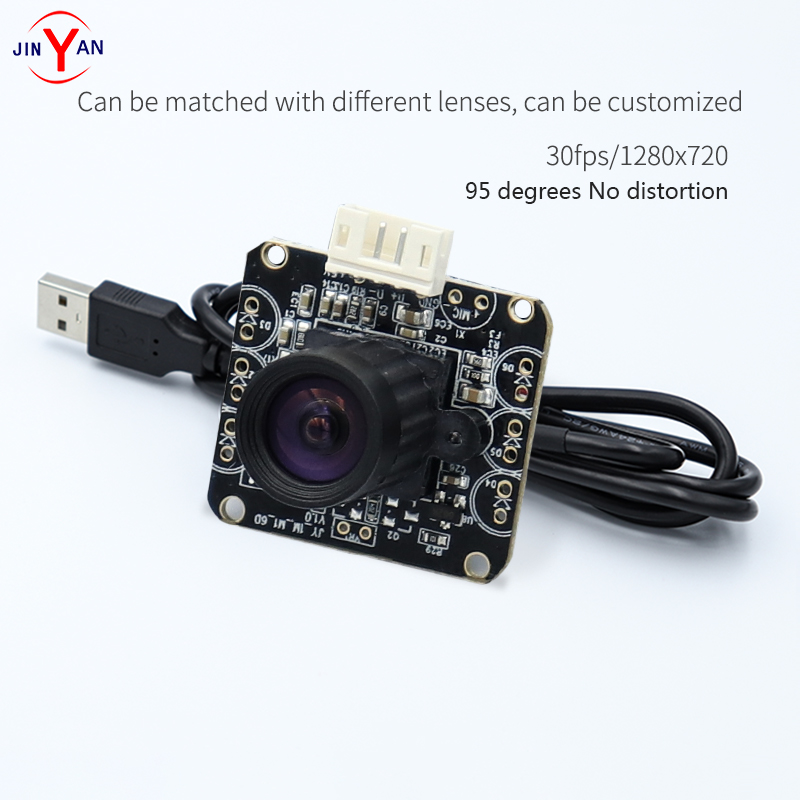 1megapixel HD NT99141 camera module 720P 1280x720 USB2.0 free drive Support LINUX distortion free lens