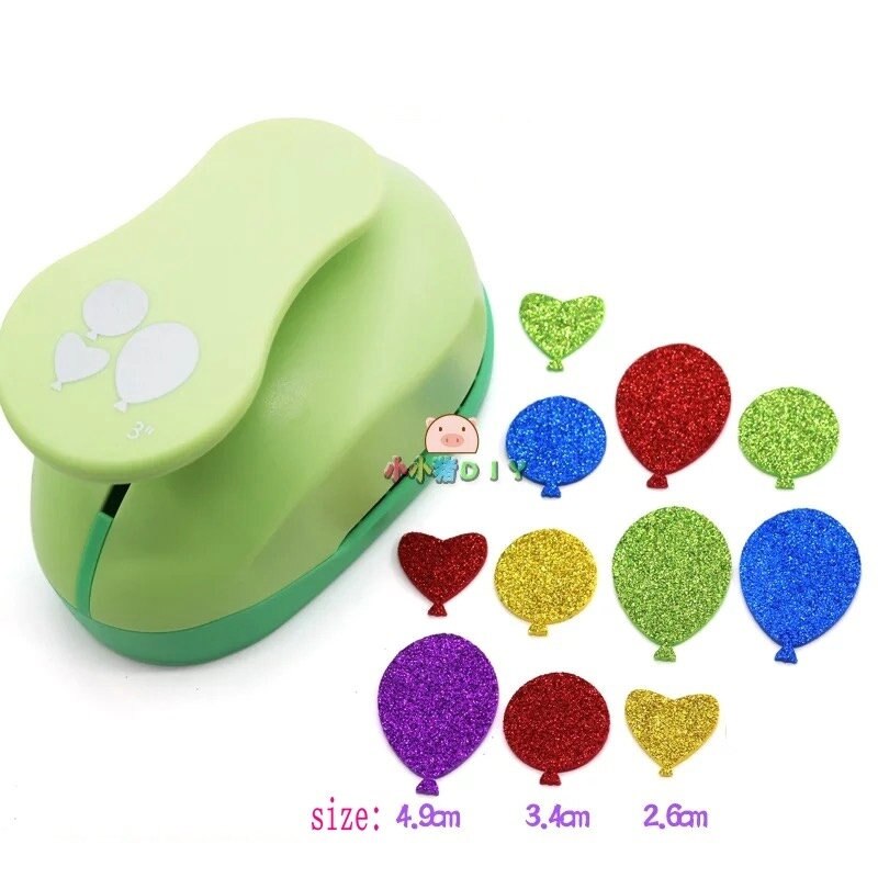 5/8"-3" balloon craft punch hole punch EVA punches foam paper maker scrapbooking punchers Embossing device DIY paper cutter