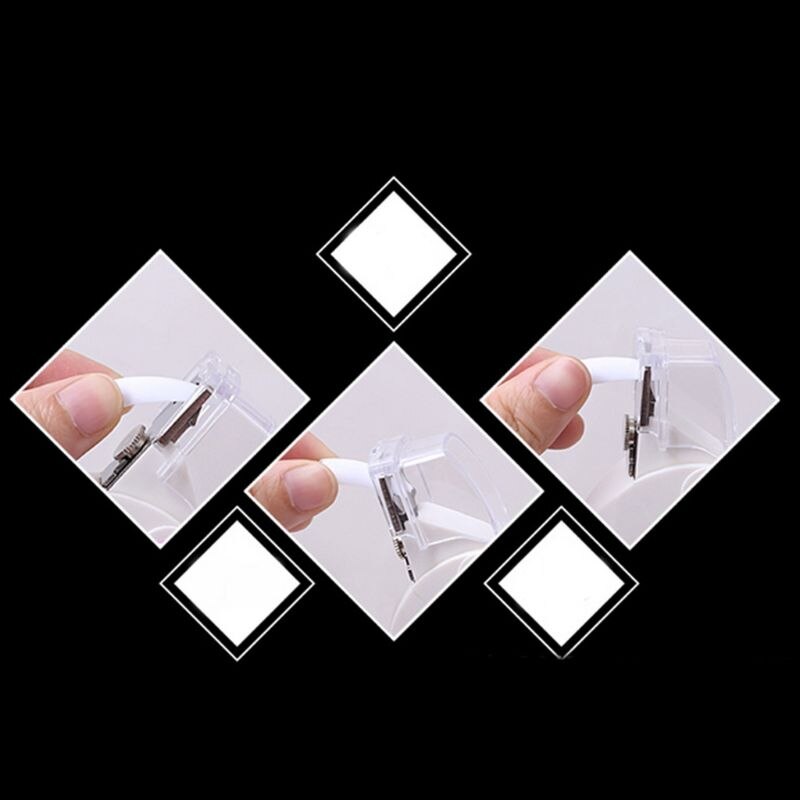 Nail Art Nail Edge Clipper Cutter Acrylic Gel False Tips Manicure Tool for Salon Home Use
