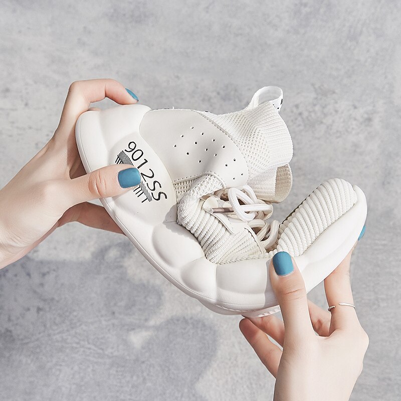 Wwkk Najaar Vrouwen Sportschoenen Trend Outdoor Comfortabele Wandelschoenen Vrouw Sneakers Loopschoenen