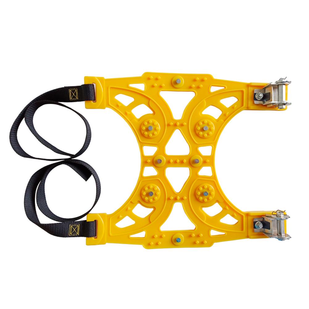 6pcs Car Tire Snow Chain Rubber Snow Chain Winter Snow Relief Supplies Perfect Grip Easy To Install For Cars Universal: Ratchet type