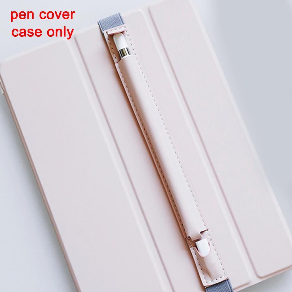 Lederen Pen Cover Case Voor Apple Potlood 1/2 Ipad Pro Outer Case Cover Draagbare Touch Stylus Pen Beschermende Cover Pouch pen Holde