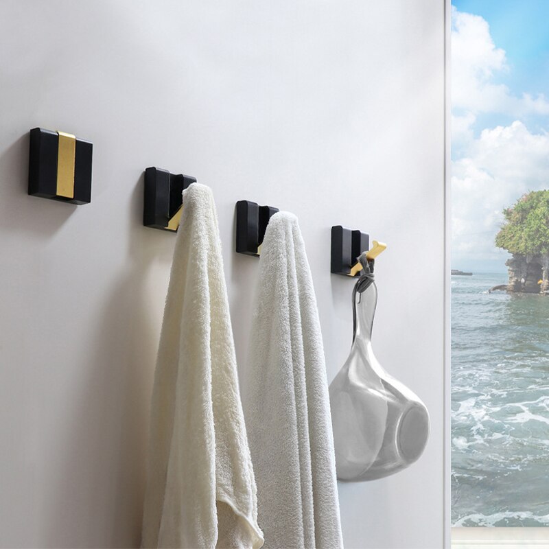 Handdoek Haakjes Badkamer Kapstokhaken Muur Hangers Voor Kleding Vouwen Haken Hat Hangers Badhanddoeken Houder Badkamer Slaapkamer 3 Pcs