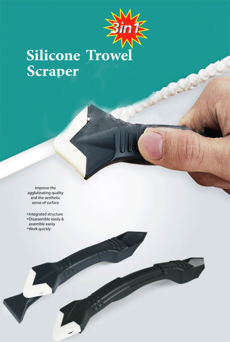 5Pcs Caulking Tool Kit Silicon Troffel Schraper Hand Remover Grouting Tool Kit Schoonmaken Hoek Buddy Kit Set