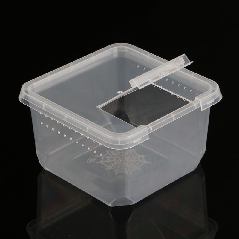 thumbnail image 2 of Acrylic Terrarium Spider Breeding Box Reptile Feed... - Vicedeal 2 of 10