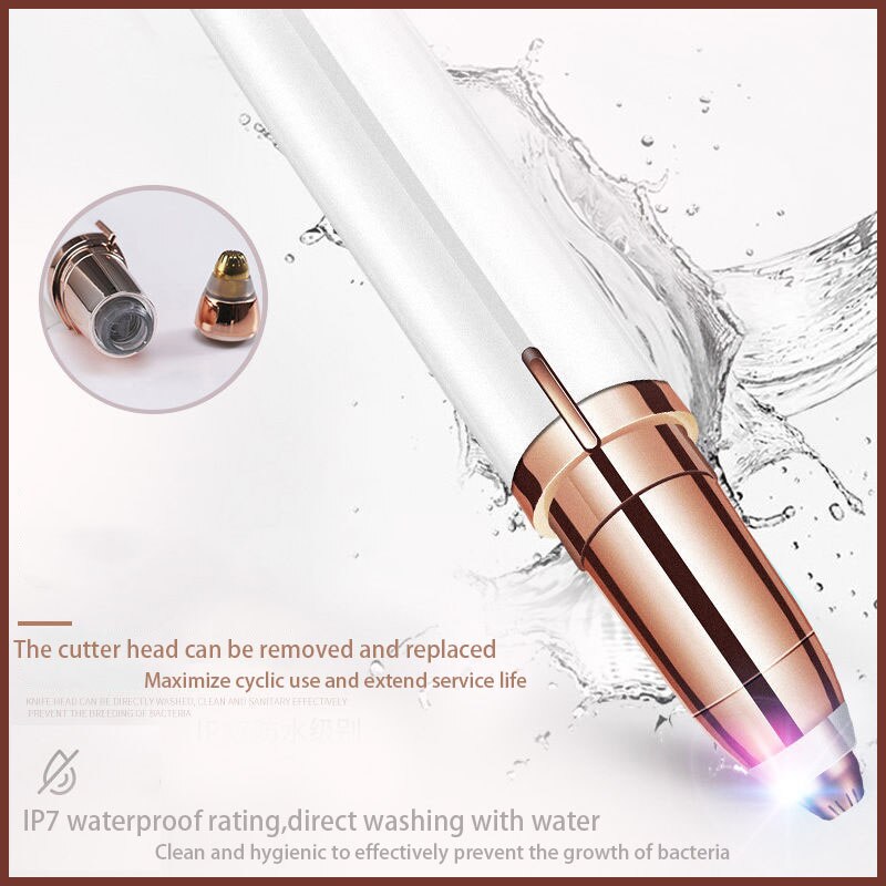 XZ Electric Eyebrow Trimmer Makeup Painless Eye Br... – Grandado