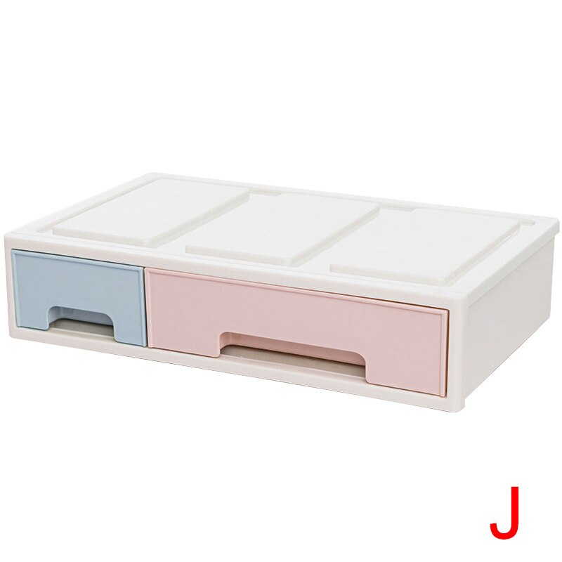 LCD Monitor Stand Holder Bracket with Office Drawer Storage Box Organizer for Desktop SGA998: J