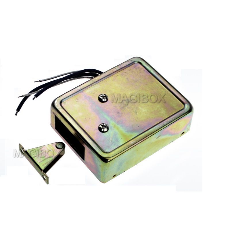 Remote Control Cabinet Drawer Lock Fail Secure 12v Mini Electric Lock+ Remote Control + 12V Power Supply