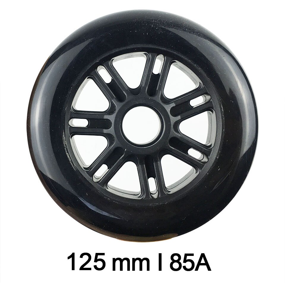 6 Pcs / Lot Skate Roller Speed Inline Skates Wheels 125 mm 85A Race Skating Wheels For Kids Adult Powerslide Speed Patines