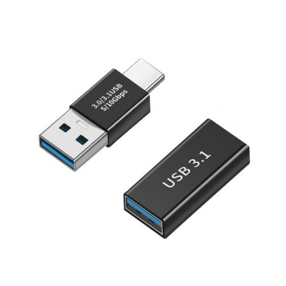 USB 3.0 Coupler Female to USB Type C Female Adapter Super Speed USB3.0 Type-C Extender Connection Converter
