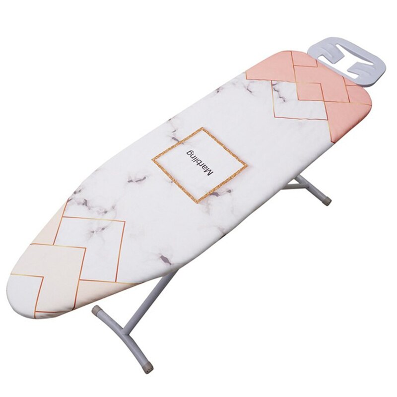 140*50CM Marble Cloth Printed Ironing Board Cover Protective Non-slip Thick Colorful Iron Board Panel Partition Heat Insulation: 1