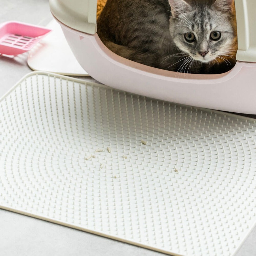 Xiaomi kæledyrsilikone sandpude kattemuld kattekuld fældermåtter vandtæt bundlag let rengøring kuldmåtter smart hjem