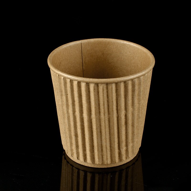 100pcs Net red 4oz 100ml small paper cups double layer dispsoable coffee cup birthday party favor milk tea beverage cup with lid: 100ml cup2