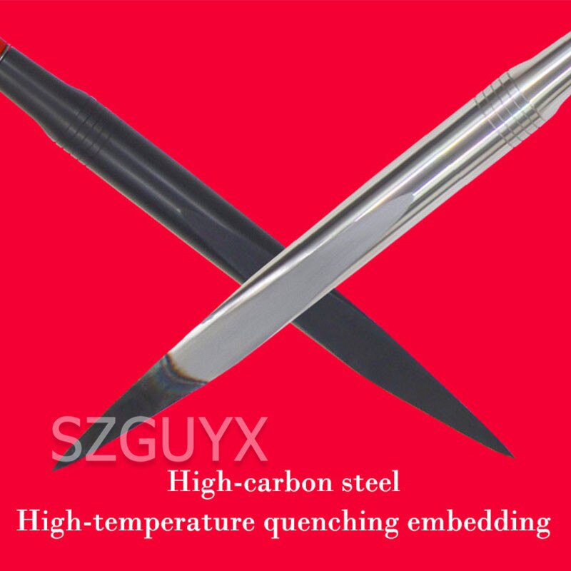 Detachable and portable ice chisel Triangular icebreaker Winter fishing ice tools Ice surface opener