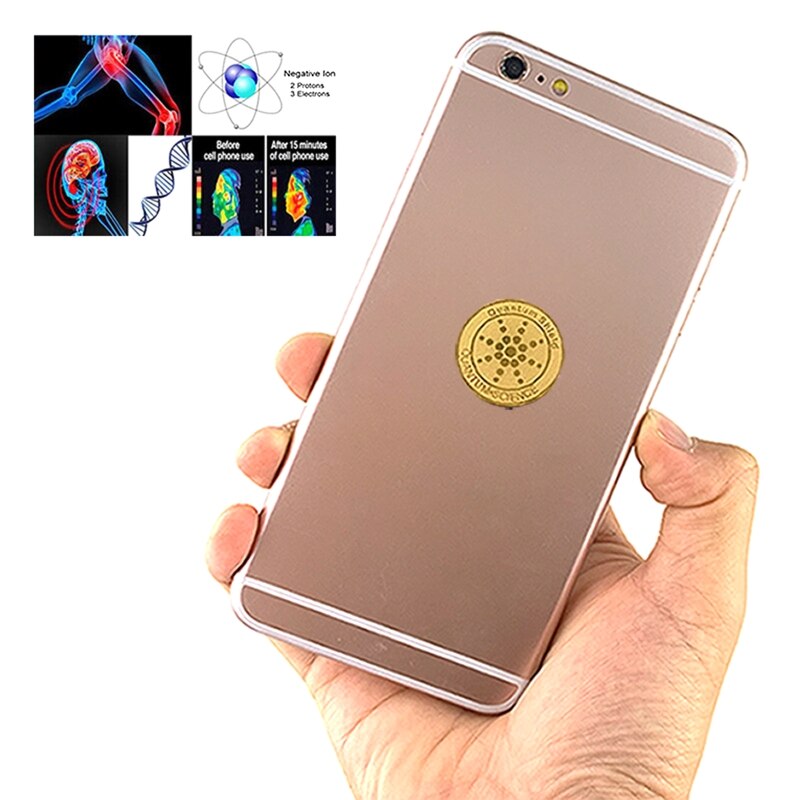 10pcs Energy Anti Radiation Protector Shield EMF Protection Mobile Cell Phone Stickers EMR Blocker for Laptops Computer