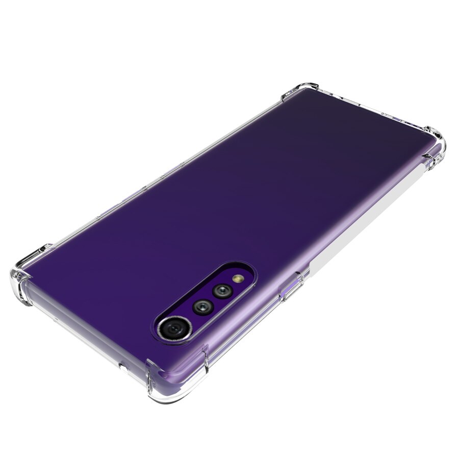 per LG Caso di Velluto + Vetro Temperato Trasparente Molle Del gel Della Pelle G9 Trasparente Della Copertura Del silicone