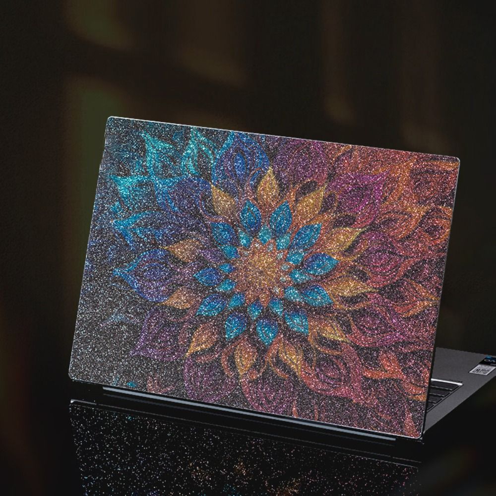 16inch Laptop Stickers Cover Shining Skins DIY Waterproof Ultrabook Decorate Decal for Macbook /HP / Dell / Lenovo / Acer: green