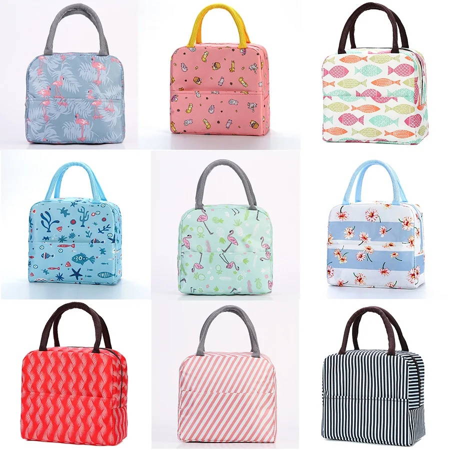 Work Insulated Lunch Bag Thermal Lunch Box Bento Bag Food Storage Containers Cooler Bag loncheras para niñas контейнер для еды
