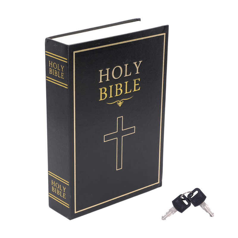 Simulation Book Safe Deposit Box Diversion Book Safe High Safety for Travelling for School for Home: Type B