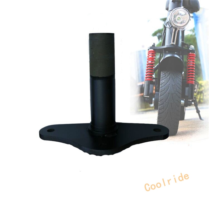 Coolride scooter substituível peças de metal amortecedor ligação haste garfo dianteiro suporte adequado para motocicleta scooter elétrico
