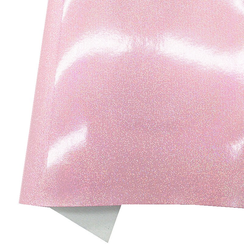 Pink Chunky Glitter Leather Leopard Velvet Fabric Pink Mirror Patent Synthetic Leather Vinyl Fabric For Bows DIY 21x29CM Q737: 20